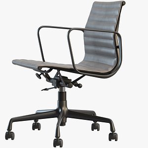 aluminium chairs ea 3D model