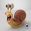 Caracol de desenho animado 1