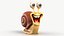 Caracol de desenho animado 1
