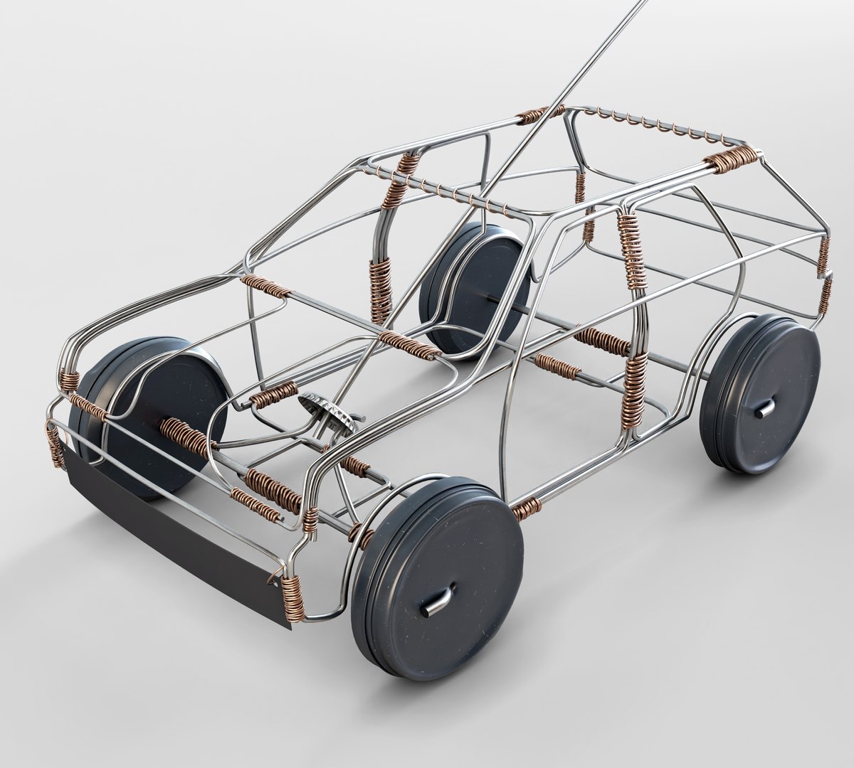 3D Wire Toy Car Concept - TurboSquid 2065135