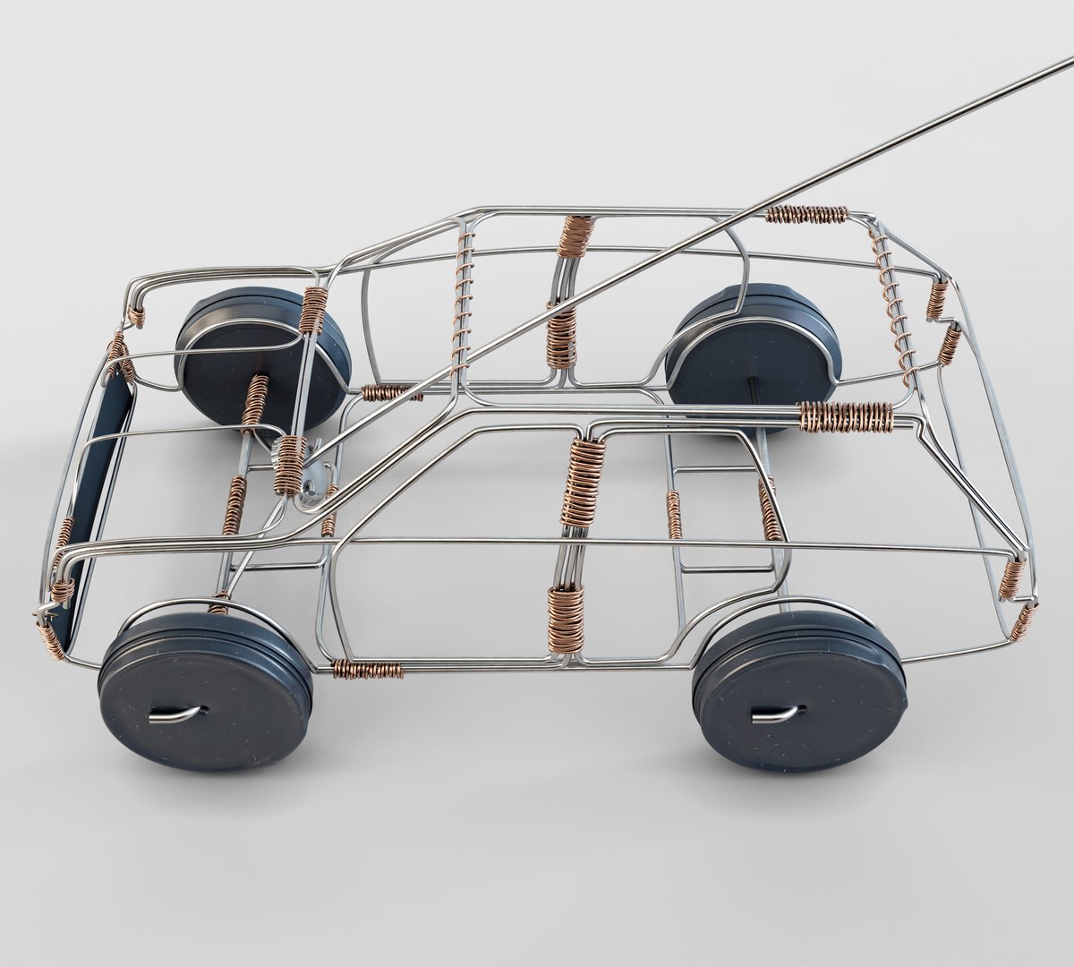 3D Wire Toy Car Concept TurboSquid 2065135