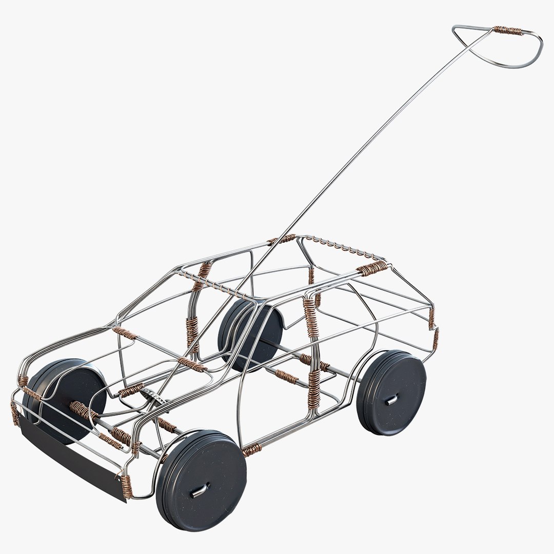 3D Wire Toy Car Concept TurboSquid 2065135