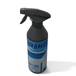 3D Spray Bottle Model
