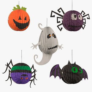 Halloween Paper Decorations Collection 3
