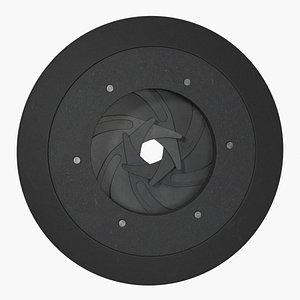 Camera Iris Rigged 3D Model