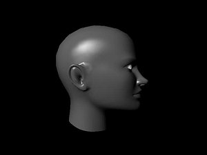 female head 3d model