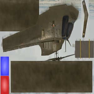 heli copter helicopter 3ds free