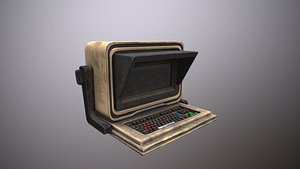3D sci-fi computer