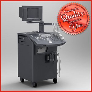 ultrasound machine 3d obj