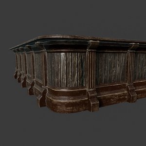 Old Saloon Counter