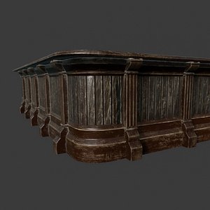 Old Saloon Counter
