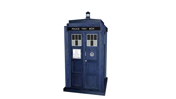 3D model MattSmithTARDIS - TurboSquid 1904170