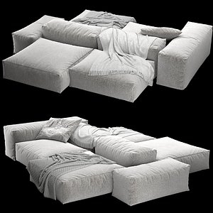 3D modular sofa extrasoft