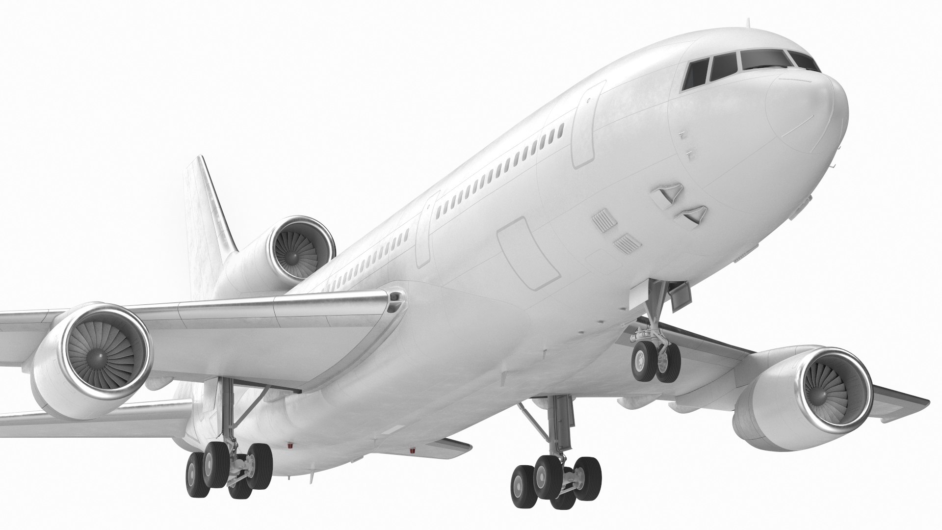 Lockheed L-1011 TriStar 3D model preview