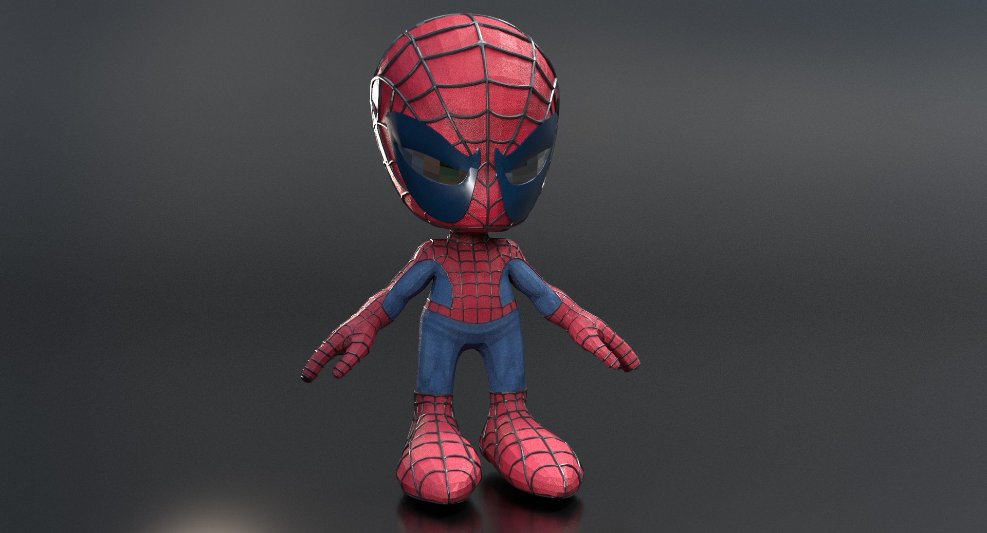 Spiderman Cartoon Spider Model - TurboSquid 1377536