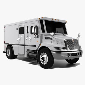 International Durastar Armored Cash Truck
