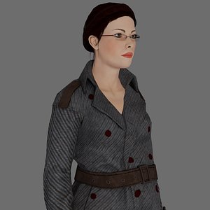 Rigged Female Character 35