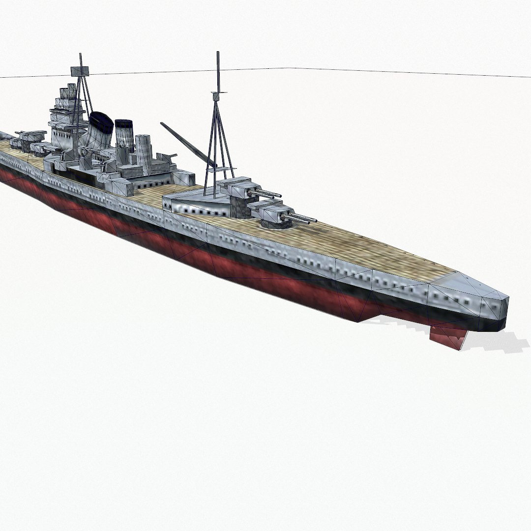 cruiser class 3d model