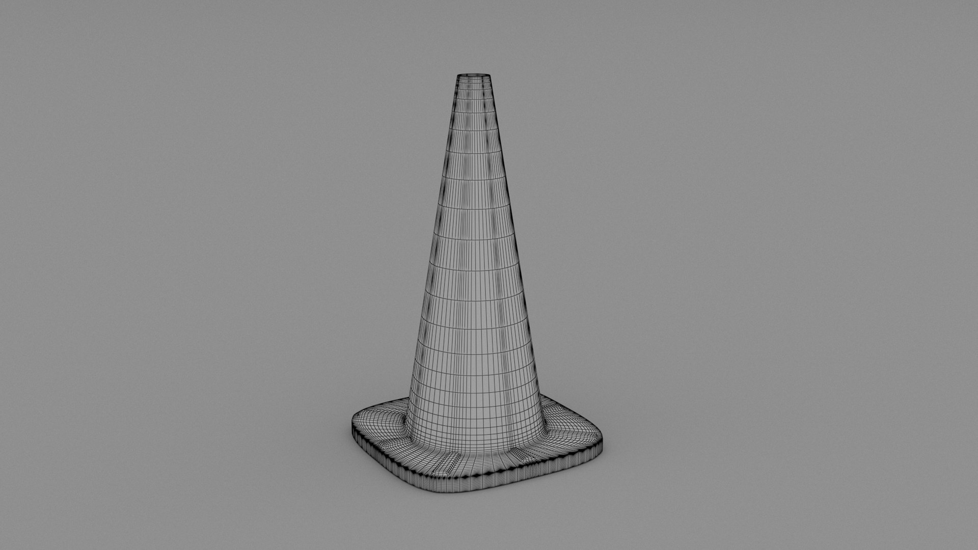 3D Traffic Cone v3 model - TurboSquid 2124655