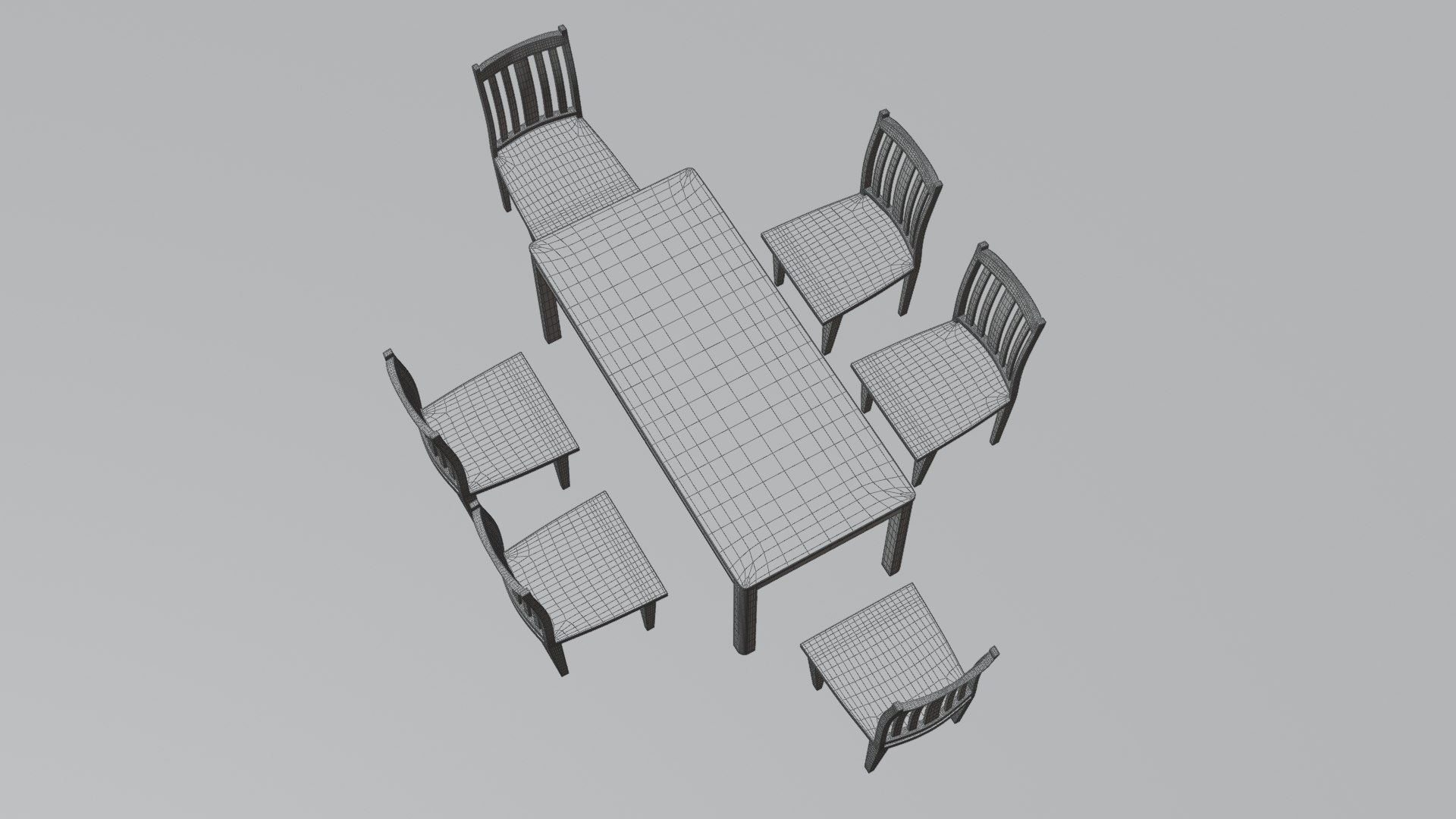 3D Elegant 6 Seater Wooden Dining Table Set with Classic Chair https://p.turbosquid.com/ts-thumb/DZ/HxJyGQ/IT/wireframe4/png/1762751914/1920x1080/fit_q87/7721e77c0b9a7bc90bf5e4d5188e590935fbb931/wireframe4.jpg