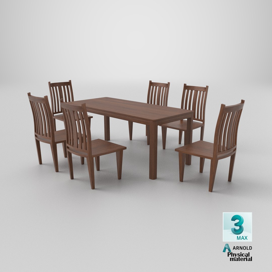 3D Elegant 6 Seater Wooden Dining Table Set with Classic Chair https://p.turbosquid.com/ts-thumb/DZ/HxJyGQ/jY/stemcell_max_physical_render/png/1782696369/1920x1080/fit_q87/eb0398807ecf8e5d69292bcce6398e04bb39b2c6/stemcell_max_physical_render.jpg