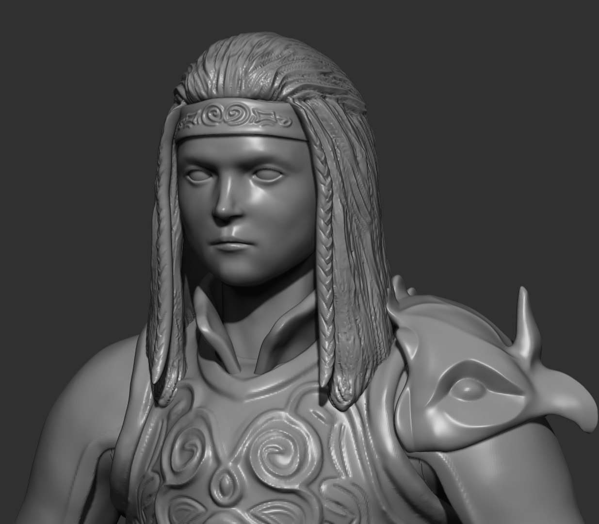 Soldier warrior 3D model TurboSquid 1175390