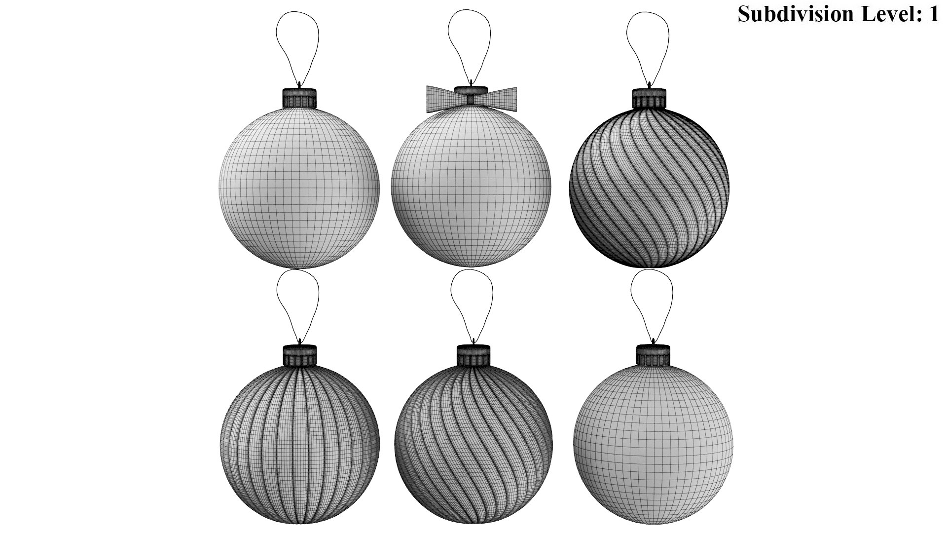 Detailed Christmas Balls Ornaments 3D https://p.turbosquid.com/ts-thumb/DZ/L6nwzY/Wt/12/jpg/1758607450/1920x1080/fit_q87/47e08c731a064c04e680f12b6674b24c2f83d110/12.jpg