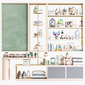 Furniture for nursery 26 3D model