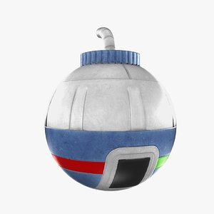 toy bomb 3D model