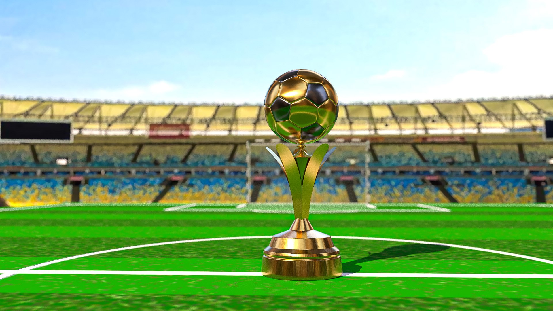 Soccer Cup 3D Model - TurboSquid 2005589