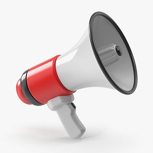 Toon Megaphone 3D model