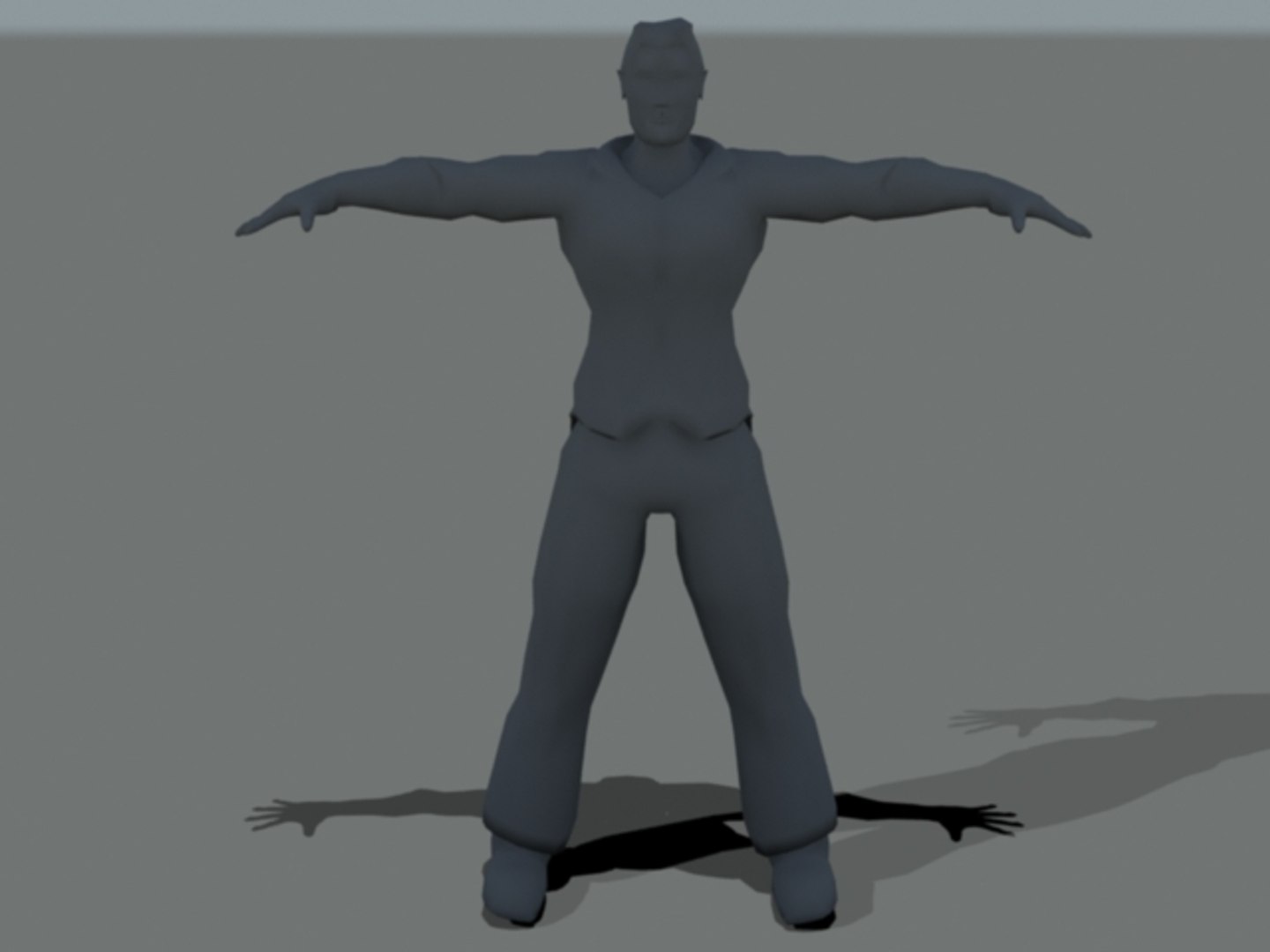 3d Model Male Character Rigged