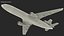 3D McDonnell Douglas MD11 Tri Jet Wide Body Airliner Flight