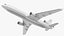 3D McDonnell Douglas MD11 Tri Jet Wide Body Airliner Flight