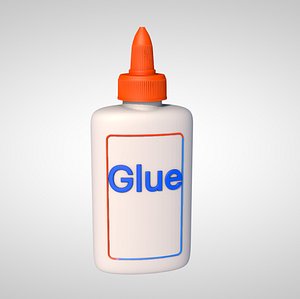3D glue bottle