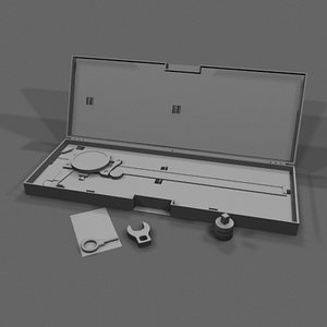caliper tool 3d model