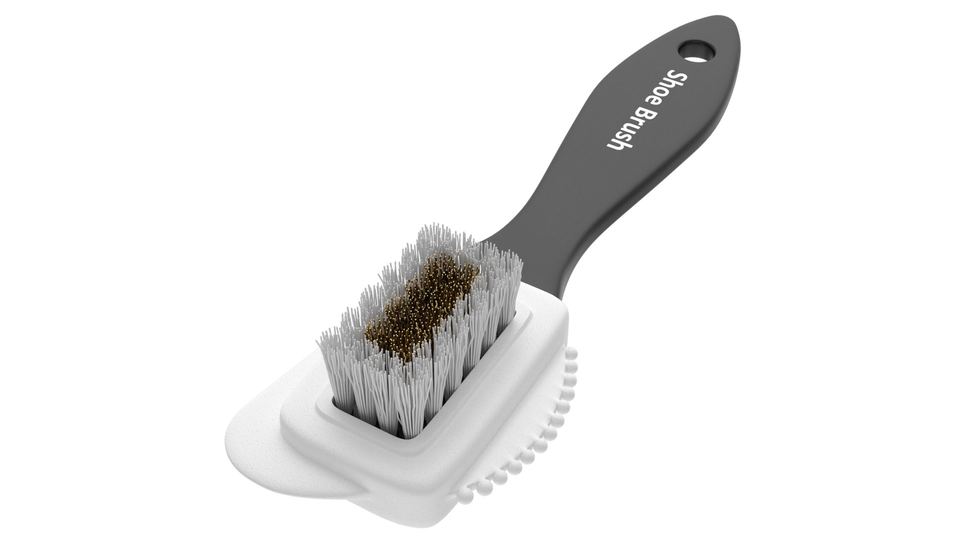 Suede and Nubuck 4 Way Boot Brush 3D model preview