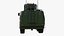 Véhicule militaire blindé de transport de troupes Woodland Green APC