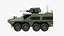 Véhicule militaire blindé de transport de troupes Woodland Green APC