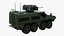 Véhicule militaire blindé de transport de troupes Woodland Green APC