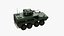 Véhicule militaire blindé de transport de troupes Woodland Green APC