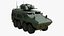 Véhicule militaire blindé de transport de troupes Woodland Green APC