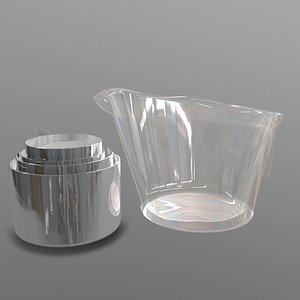 measuring cups 3D model