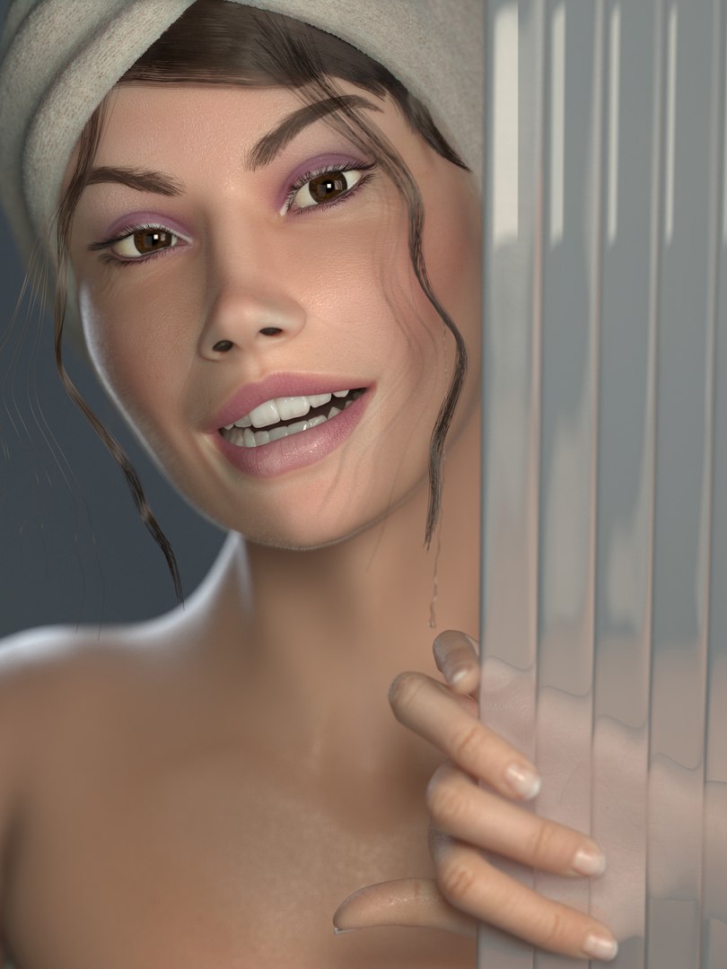 Lia - fictional 3D Woman 3D model - TurboSquid 2067032