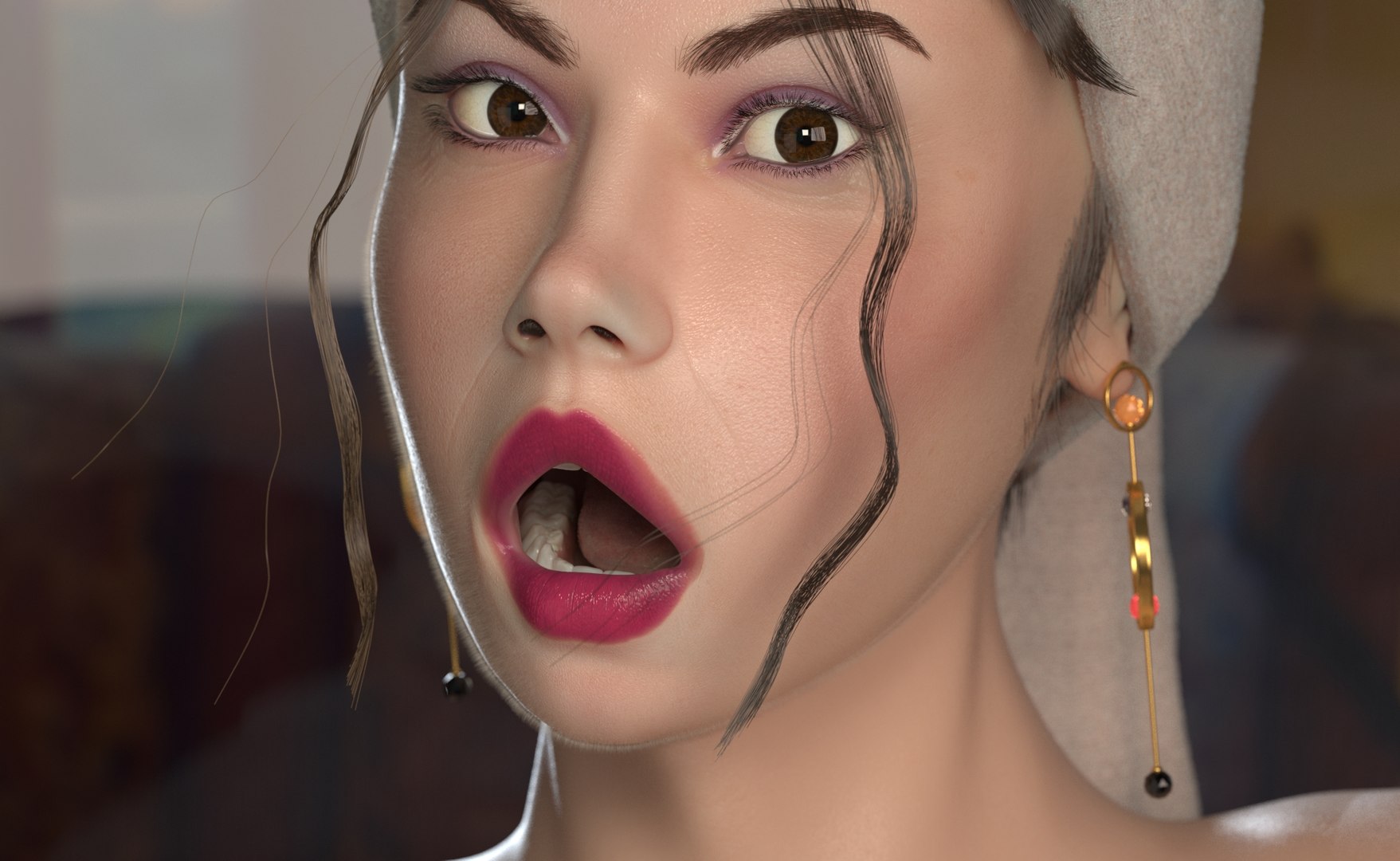 Lia - fictional 3D Woman 3D model - TurboSquid 2067032