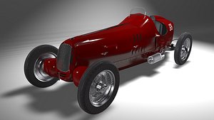 Alfa romeo Type C - 1936 3D model