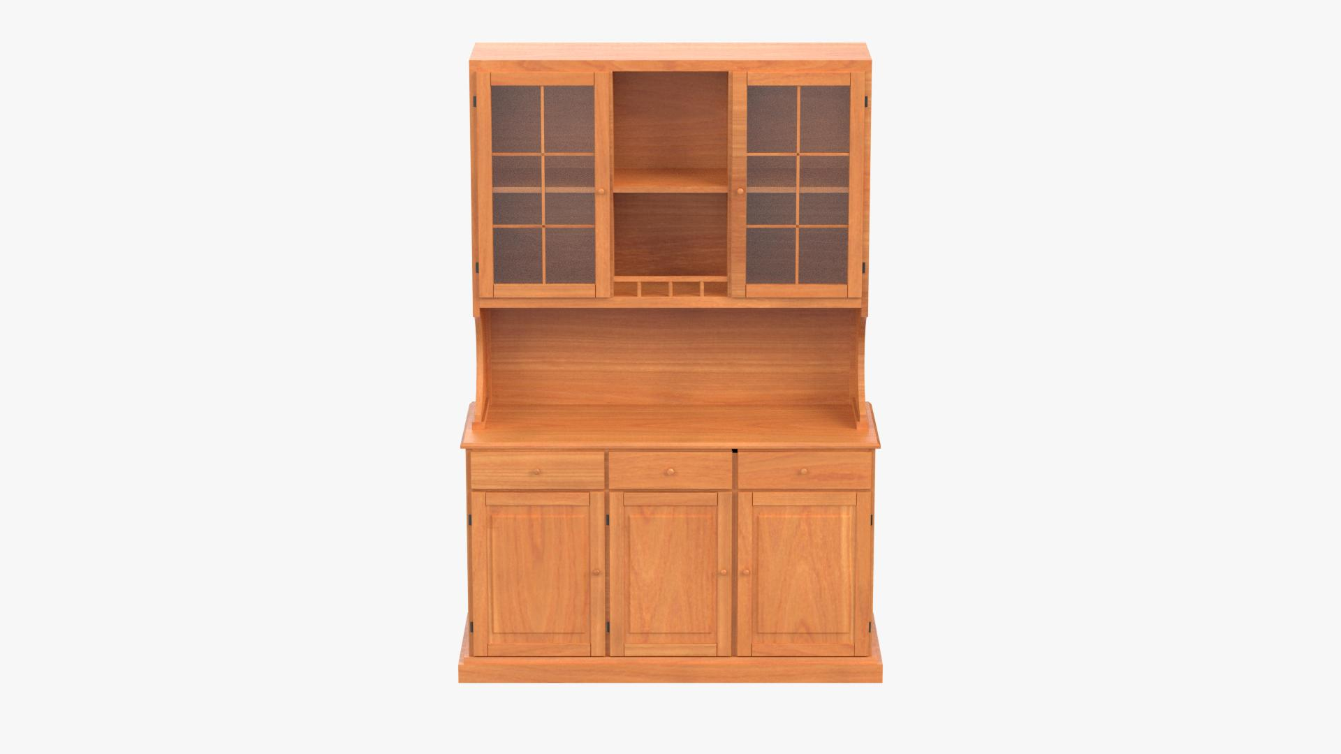 3D Model Kitchen Cupboard 2 TurboSquid 2056380