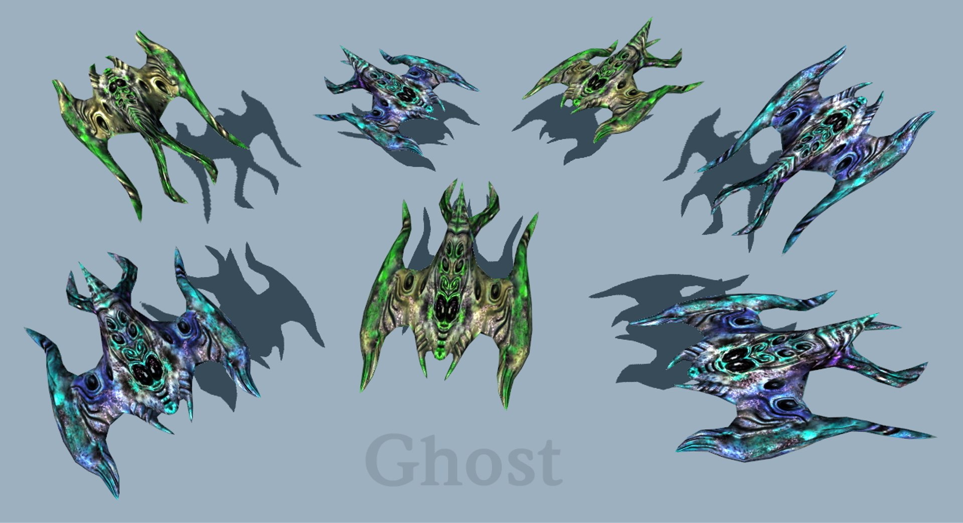 3d Model Mutant Army Rts