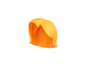 Prop312 Women Hair 3D