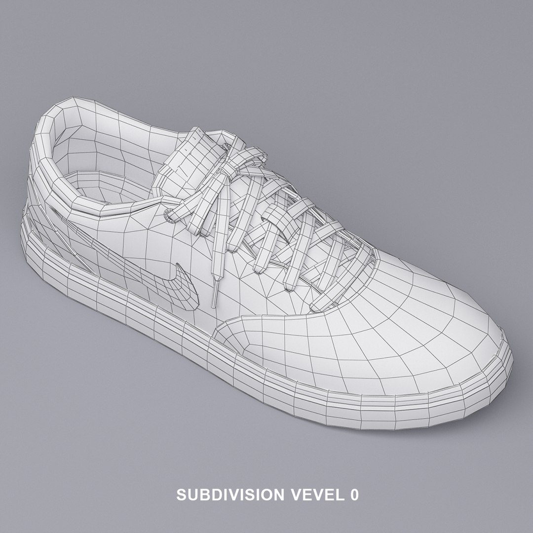 3D Nike Sb Check Canvas Model - TurboSquid 1337839